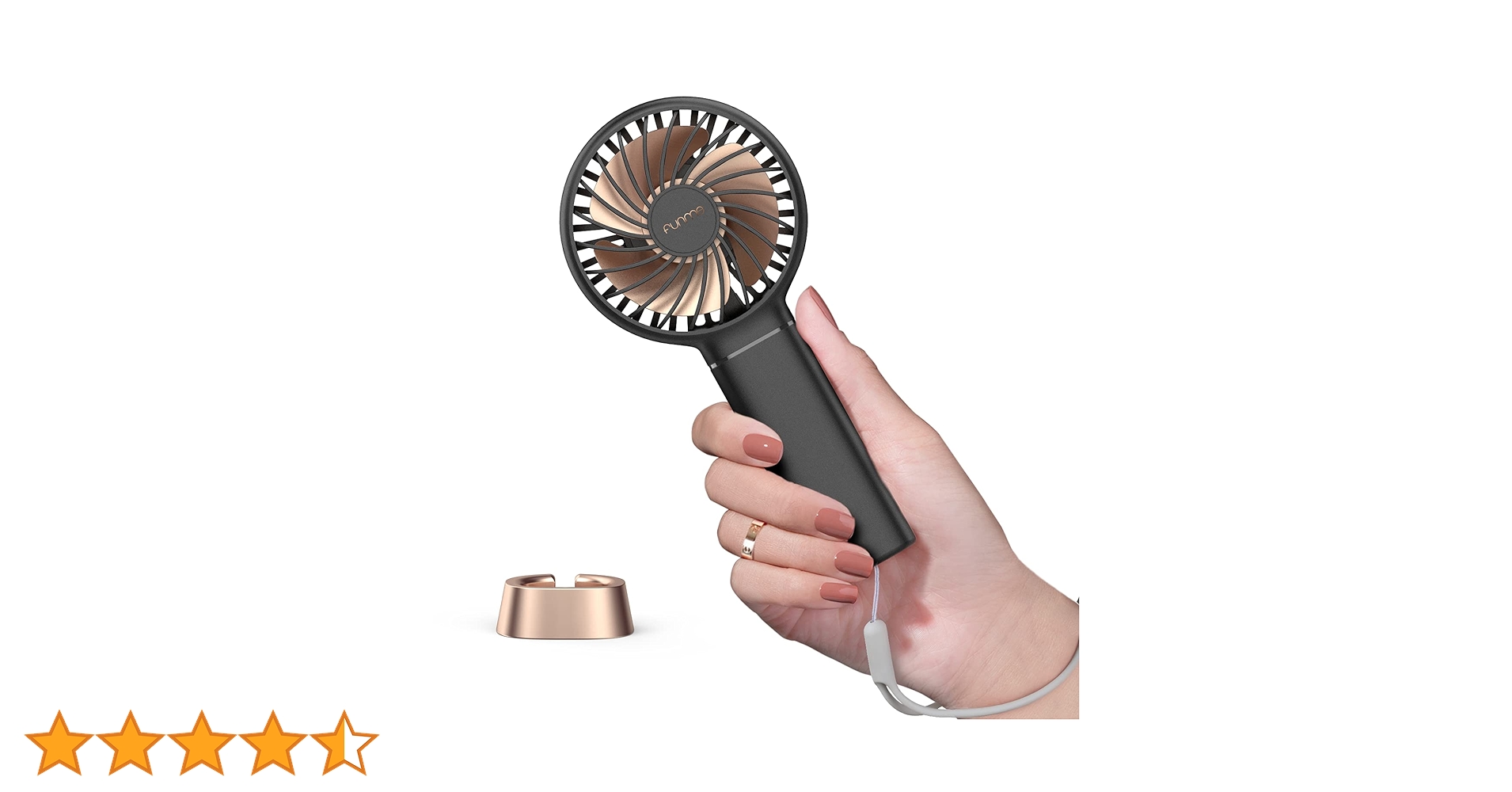 mHANAファンミ Amazon | Funme 【2024超小型扇風機】ハンディファン 大容量
